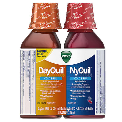 DayQuil™/Nyquil™ Cherry Cold & Flu Relief Liquid Co-Pack