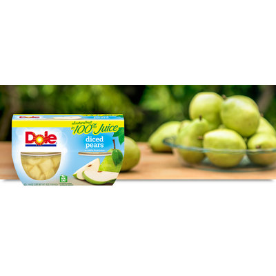 Dole Diced Pears In 100% Fruit Juice