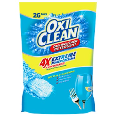 OxiClean™ Extreme Power Crystals™ Dishwasher Detergent Paks