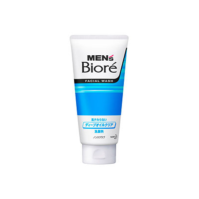 Bioré Men's Double Oil Control Cooling Facial Wash