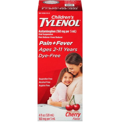 Tylenol® Children's Dye Free Cherry Oral Suspension