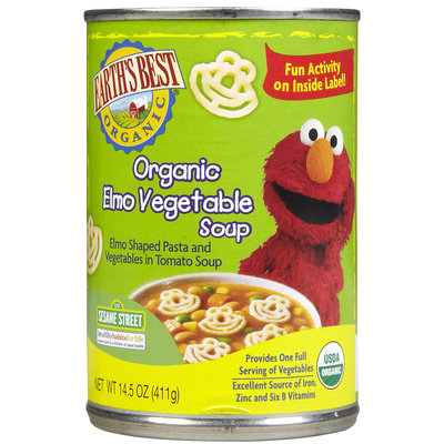 Earths Best Earth's Best Elmo Vegetable Soup - 12 pk