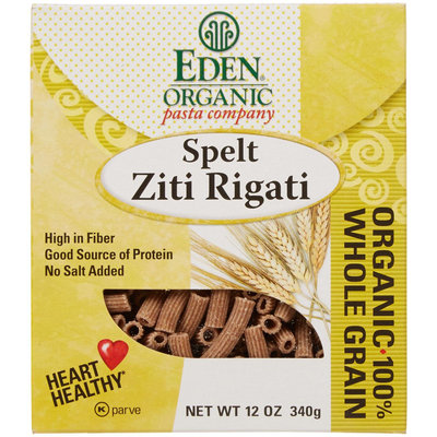 Eden Foods - Organic Pasta Spelt Ziti Rigati - 12 oz.