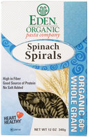 Eden Foods - Organic Pasta Spinach Spirals - 8 oz.