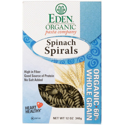 Eden Foods - Organic Pasta Spinach Spirals - 8 oz.