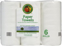 Earth Friendly Products Paper Towels, White - Jumbo Roll