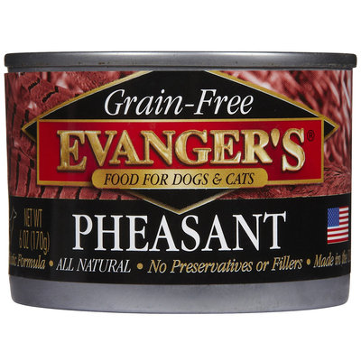 Evangers Evanger's Grain Free Pheasant - 24x6 oz
