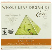 Choice Organic Teas Whole Leaf Organics Earl Grey Tea