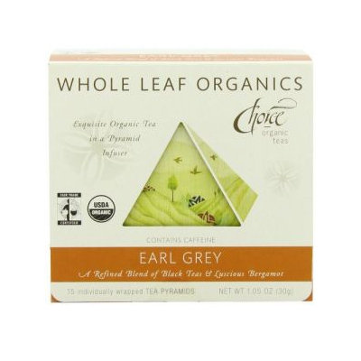 Choice Organic Teas Whole Leaf Organics Earl Grey Tea