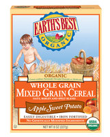Earth's Best Organic® Apple Sweet Potato Mixed Grain Cereal