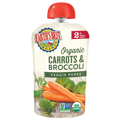 Earth's Best Organic® Carrots & Broccoli Veggie Puree