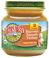 Earth's Best Organic® Harvest Squash Turkey Baby Food