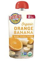 Earth's Best Organic® Orange Banana Baby Food Puree