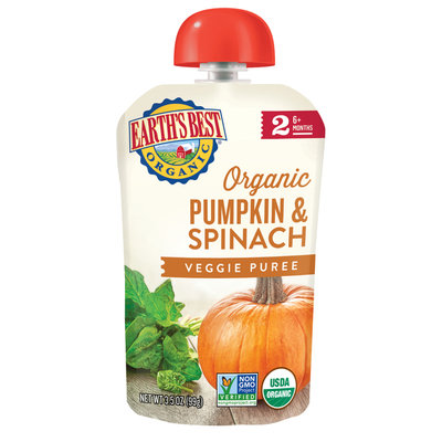 Earth's Best Organic® Pumpkin & Spinach Veggie Puree