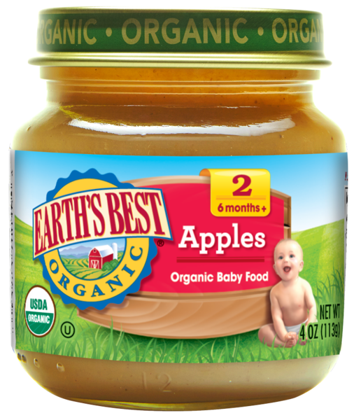 Earth's Best Organic® Second Apples Baby Food