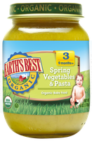 Earth's Best Organic® Spring Vegetables & Pasta Baby Food