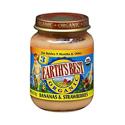 Earth's Best Organic® Bananas & Strawberries Baby Food