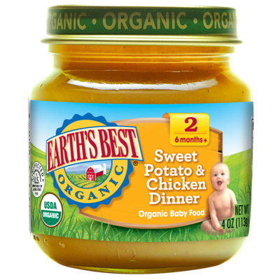 Earth's Best Organic® Sweet Potato and Chicken Dinner Baby Food