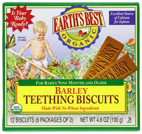 earth's best teething biscuits