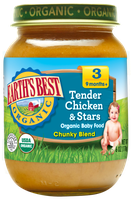 Earth's Best Organic® Tender Chicken & Stars Baby Food