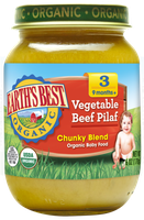 Earth's Best Organic® Vegetable Beef Pilaf Baby Food