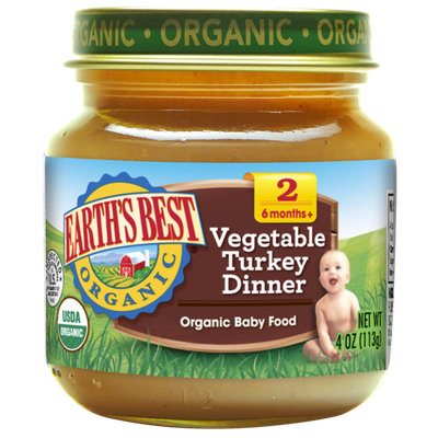 Earth's Best Organic® Vegetable Turkey Dinner Baby Food
