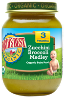 Earth's Best Organic® Zucchini Broccoli Medley Baby Food