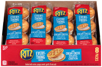 Nabisco RITZ Crackers Everything Sandwich With Cream Cheese