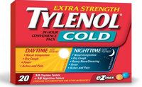 Tylenol® Extra Strength Cold Daytime and Nighttime EZ Tabs