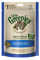 FELINE GREENIES™ Dental Treats Tempting Tuna Flavor