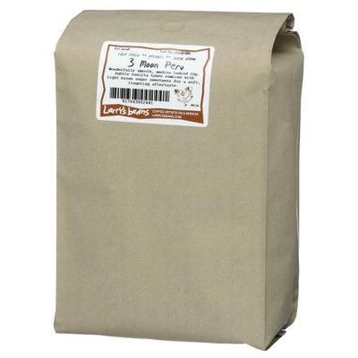 Larry's Beans Organic Whole Bean - 3 Moon Peru - 5 lb