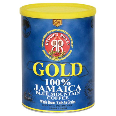 Reggie's Roast Whole Bean Coffee - Jamaica Blue Mountain Gold - 12 oz