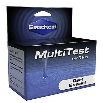 Seachem Laboratories ASM992 Multitest Reef Special Master Test Kit