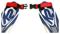 Lucky Bums Tip Clip Ski Training Aid (Red/Black)