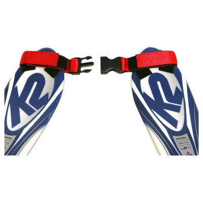 Lucky Bums Tip Clip Ski Training Aid (Red/Black)