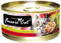 Fussie Cat Premium Tuna & Ocean Fish Canned Cat Food - 24x2.8oz