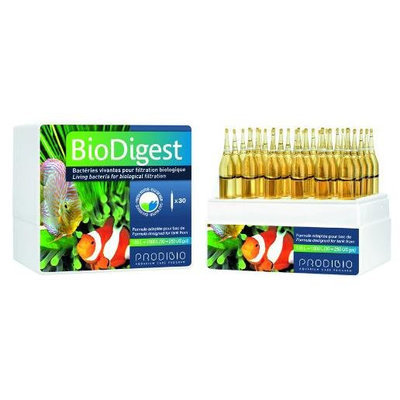 Prodibio Bio Digest - Fresh and Salt Water 30/1 mL vials - for tanks from 30 to 250 gal