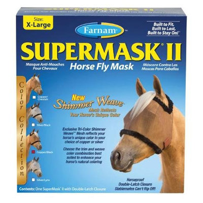 Farnam Company Farnam Companies Inc - Supermask Ii Without Ears- Copper-black Xl