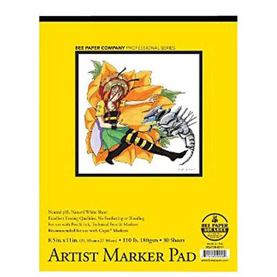 Bee Paper Company Bee Paper Bleedproof Marker Pad