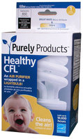 Purely Products 15W Spiral CFL Bulb, Medium Base, Soft White
