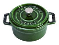 Staub Mini Round 0.25 qt. Cocotte in Basil