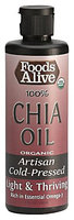 Foods Alive Organic Chia Seed Oil, 8oz