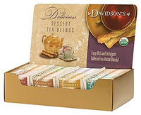 Davidson's Tea, Single Serve, Raspberry Cream Caramel, Tea Bags, 100ct