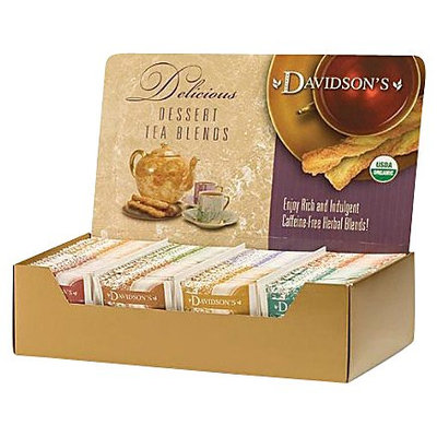 Davidson's Tea, Single Serve, Raspberry Cream Caramel, Tea Bags, 100ct
