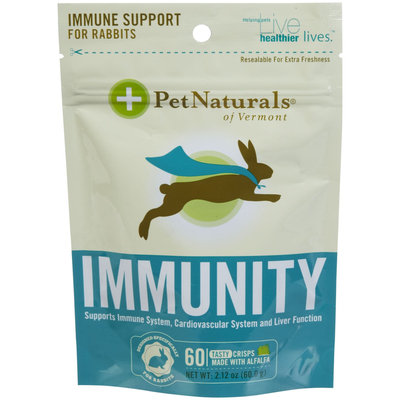 Pet Naturals of Vermont Immunity for Rabbits Crisp