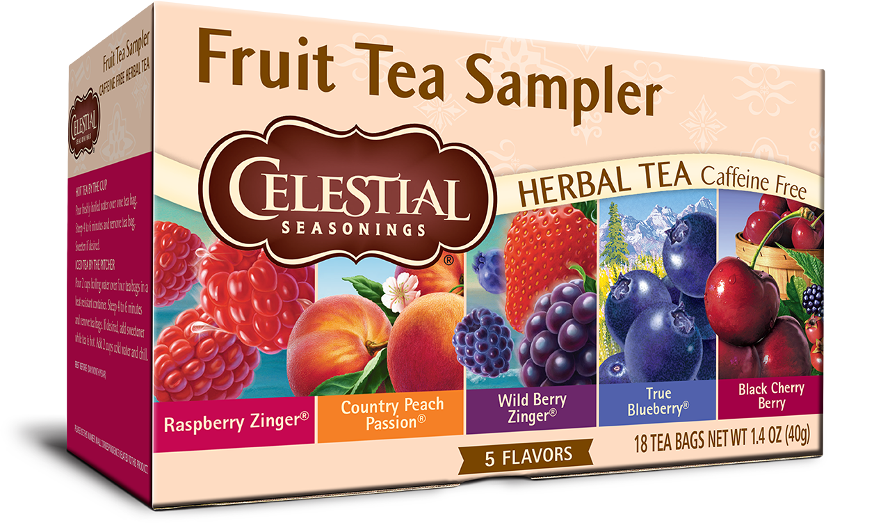Celestial Seasonings® Fruit Sampler Herbal Tea Caffeine Free