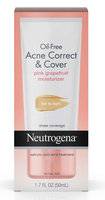 Neutrogena® Oil-Free Acne Correct & Cover Pink Grapefruit Moisturizer