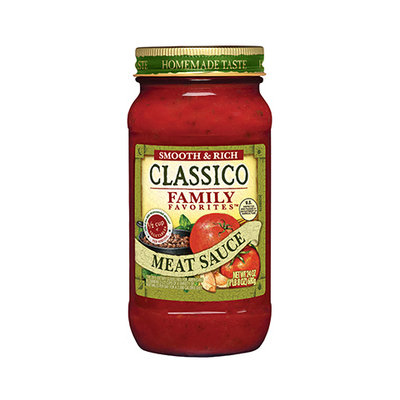 CLASSICO Family Favorites Meat Sauce