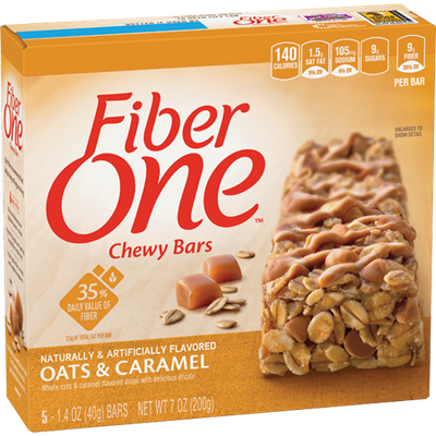 Fiber One Oats & Caramel Chewy Bars