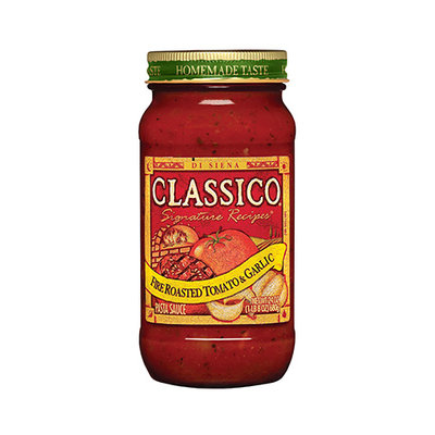 CLASSICO Signature Recipes Fire Roasted Tomato & Garlic Pasta Sauce